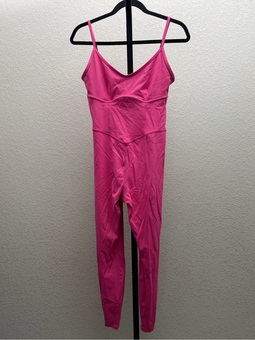 JoyLab Women’s Bright Pink Strappy Active Jumpsuit